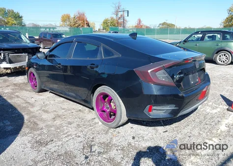 2019 Honda Civic Ex z USA, uszkodzony, nr VIN 19XFC1F31KE018512